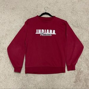90s Retro Indiana University Crew Sweater, Size S